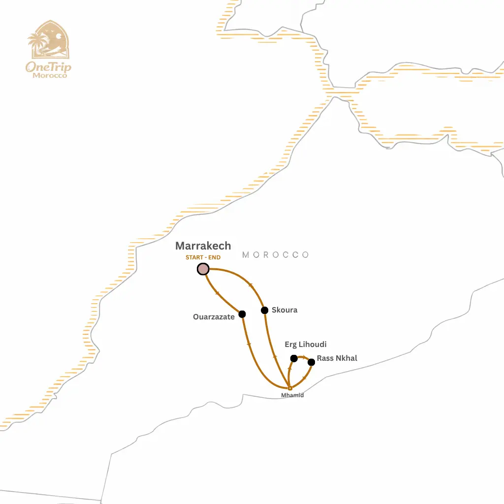 moroccan map